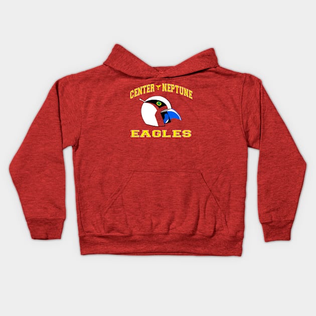 Center Neptune Eagles Kids Hoodie by BradleySMP